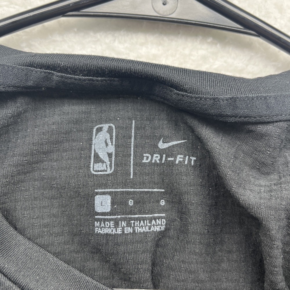 Nike Shirt Womens Large Black Portland Basketball NBA Engineered Dri Fit Sports - Picture 10 of 16